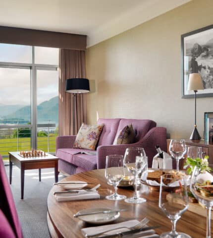 Aghadoe Suite Living Dining Room