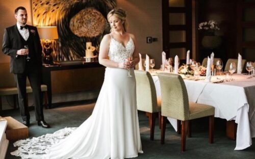Gallery Image - Make tying the knot an intimate experience for you and your loved one.✨

Tap the link in our bio to learn more about Penthouse weddings in Aghadoe.

📸 @lovestoryweddingphoto